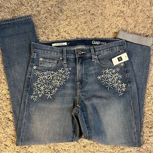 GAP 1969 Authentic Best Girlfriend Jeans Waist Size 27” NWT